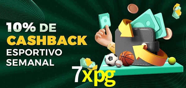 10% de bônus de cashback na 7xpg